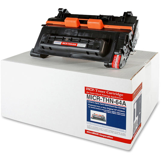 microMICR MICR Toner Cartridge - Alternative for HP 64A (MICRTHN64A)