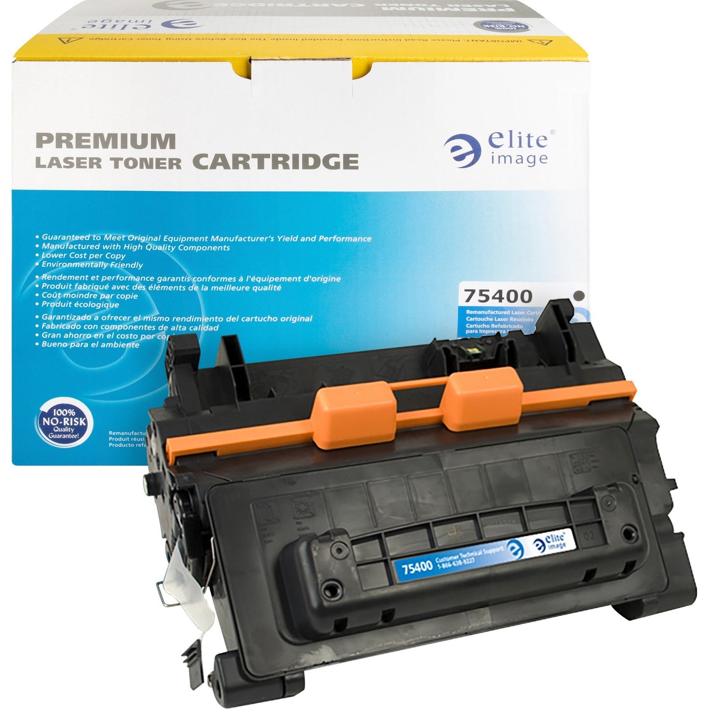 Elite Image Remanufactured Toner Cartridge - Alternative for HP 64A (CC364A) (75400)
