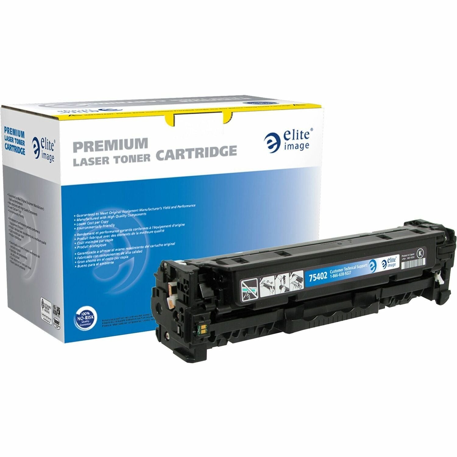 Elite Image Remanufactured Toner Cartridge - Alternative for HP 304A (CC530A) (75402)