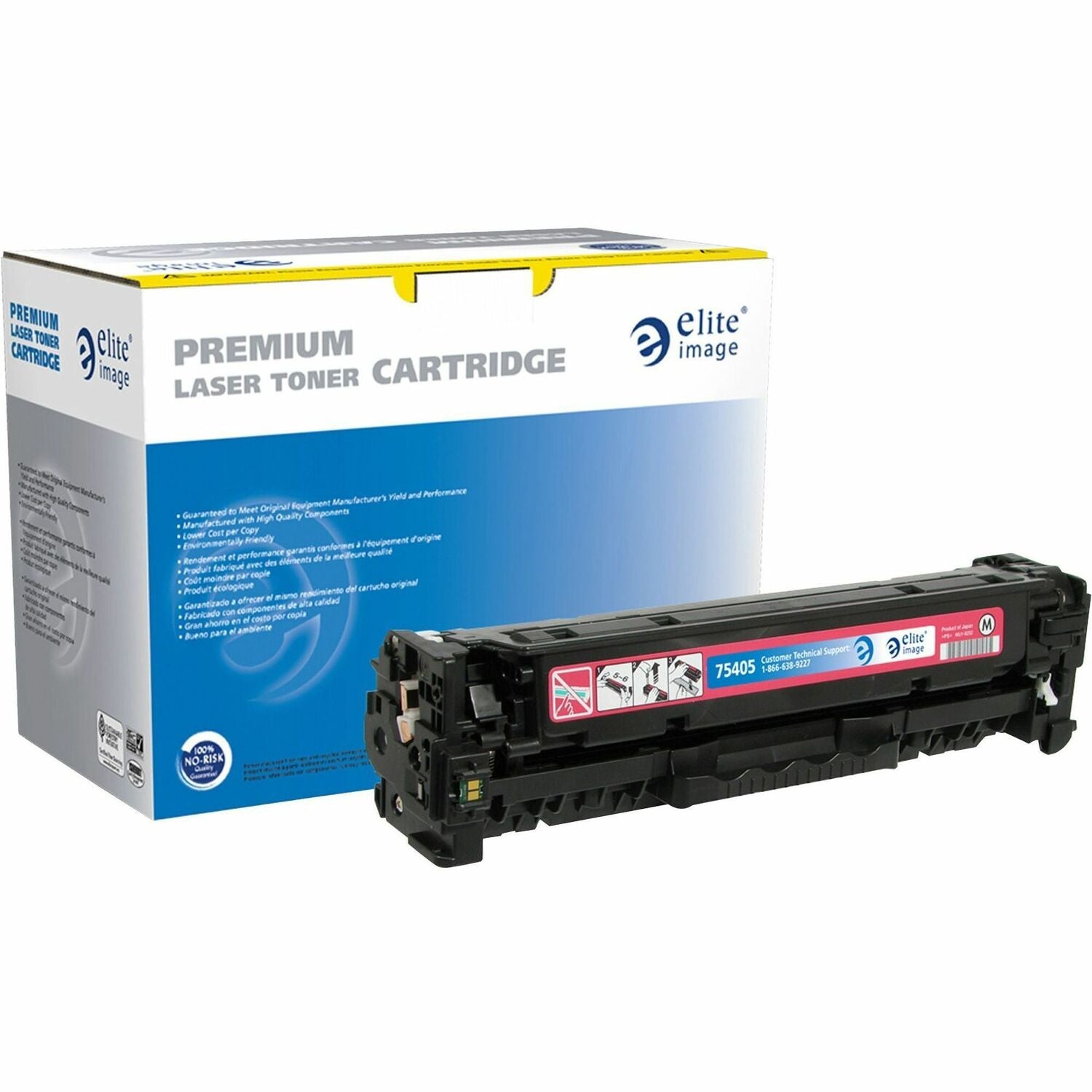 Elite Image Remanufactured Toner Cartridge - Alternative for HP 304A (CC533A) (75405)