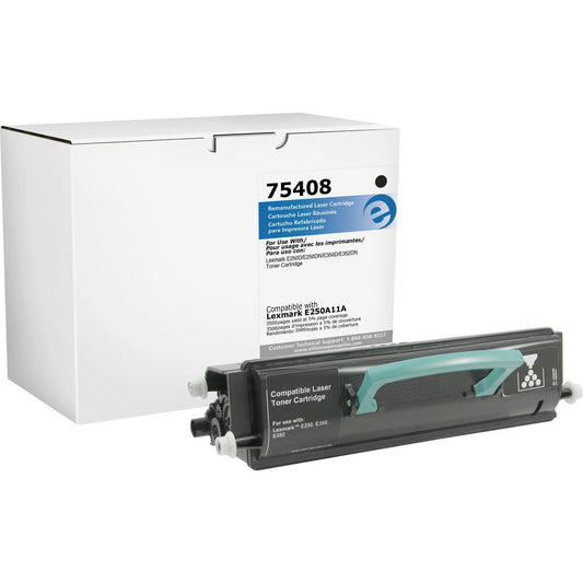 Elite Image Remanufactured Toner Cartridge - Alternative for Lexmark (E250A11A) (75408)