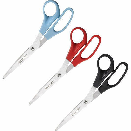 Westcott 8" All Purpose Straight Scissors (13404)