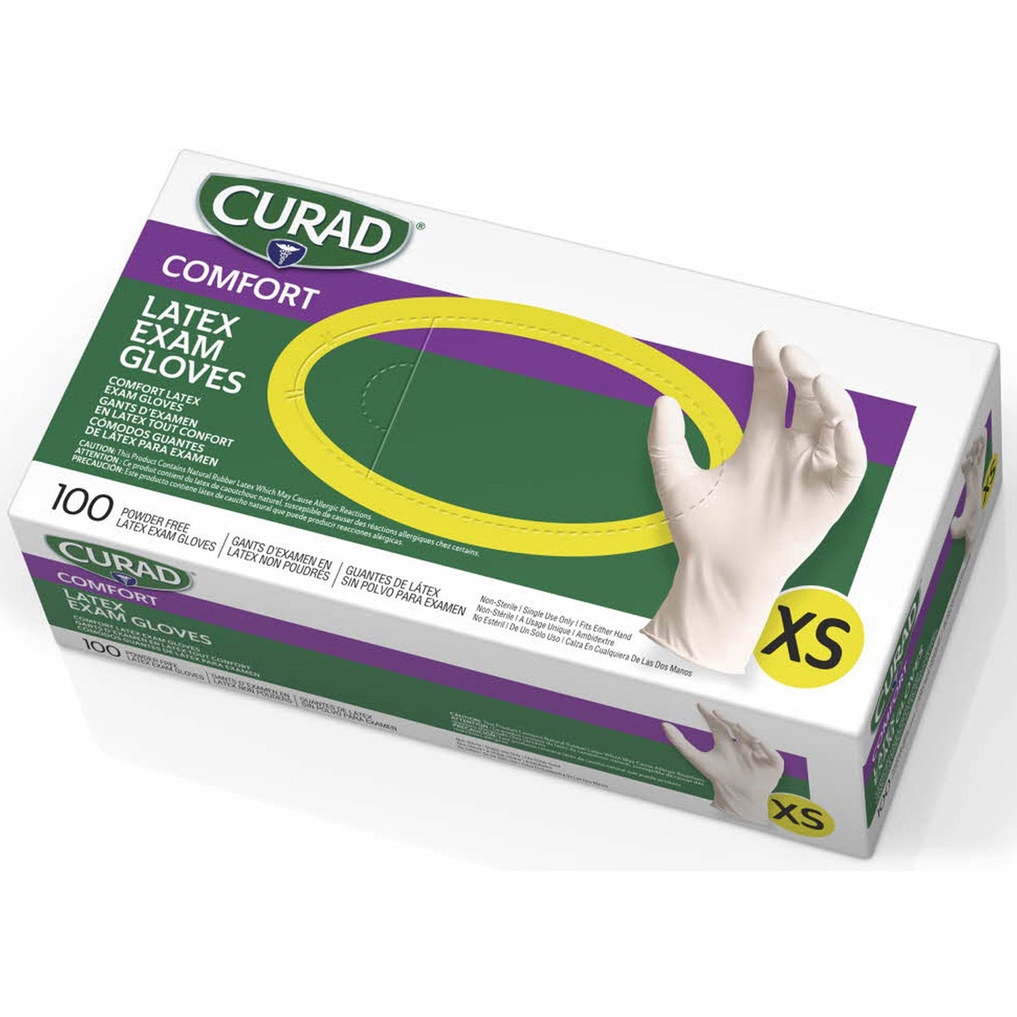 Curad Powder Free Latex Exam Gloves (CUR8103)