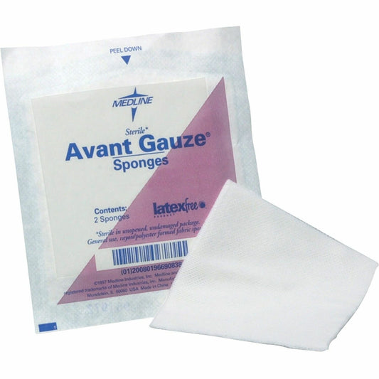 Medline Four-ply Sterile Gauze Nonwoven Sponges (NON21334)