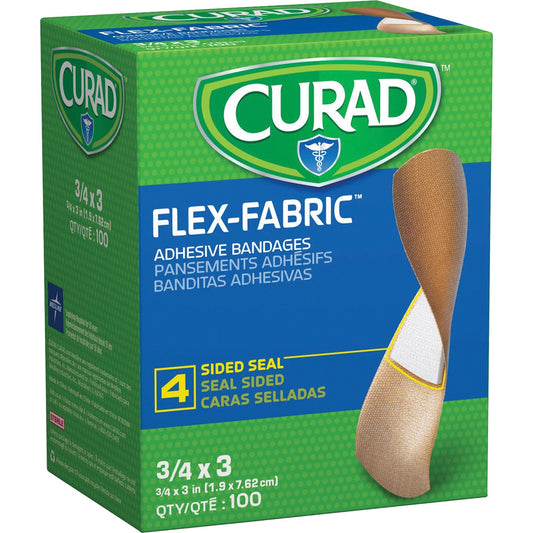 Curad Comfort Cloth Adhesive Fabric Bandages (NON25650)