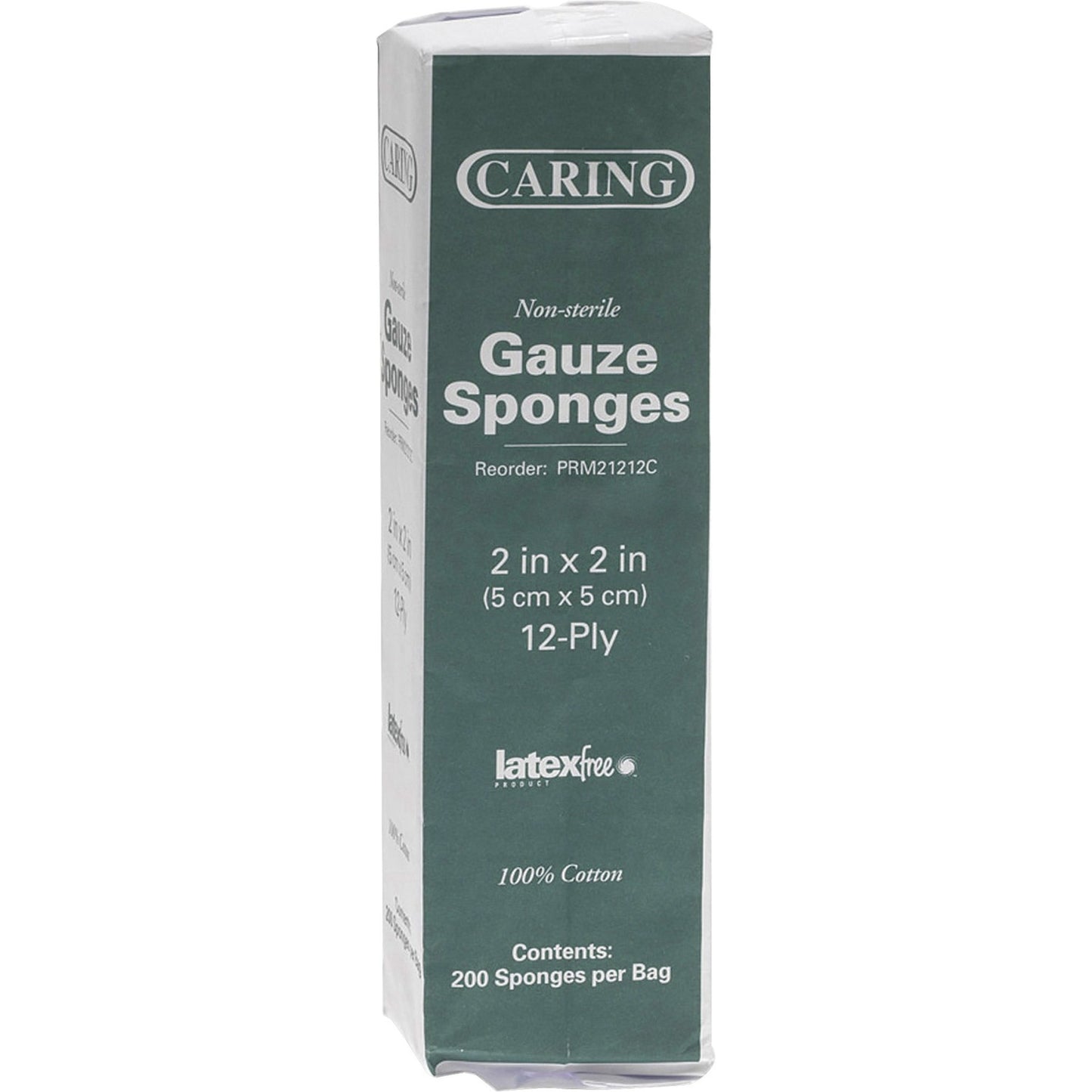 Medline Caring Non-sterile Gauze Sponges (PRM21212C)