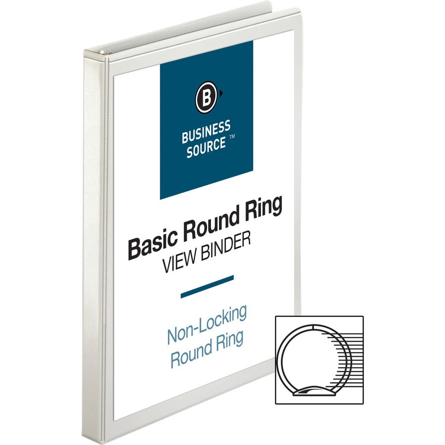 Business Source Round-ring View Binder (09951)