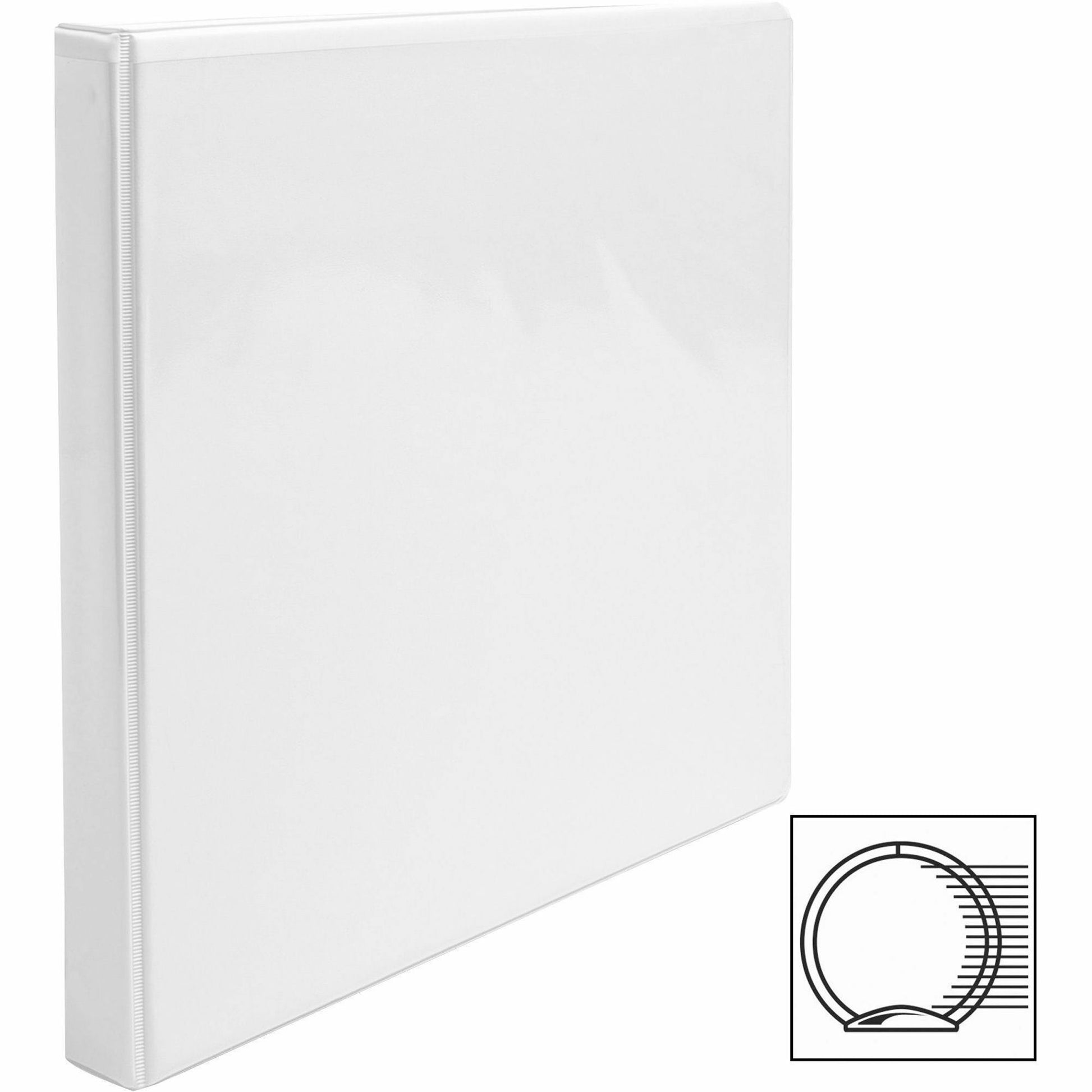 Business Source Round-ring View Binder (09951)