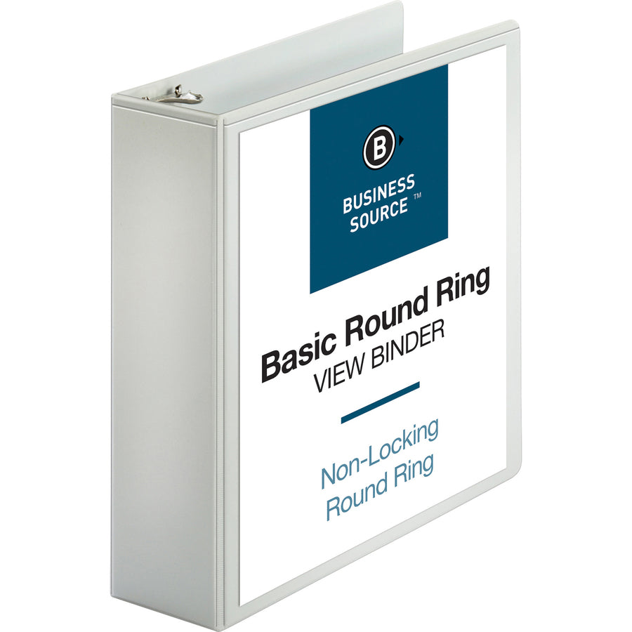 Business Source Round-ring View Binder (09959)