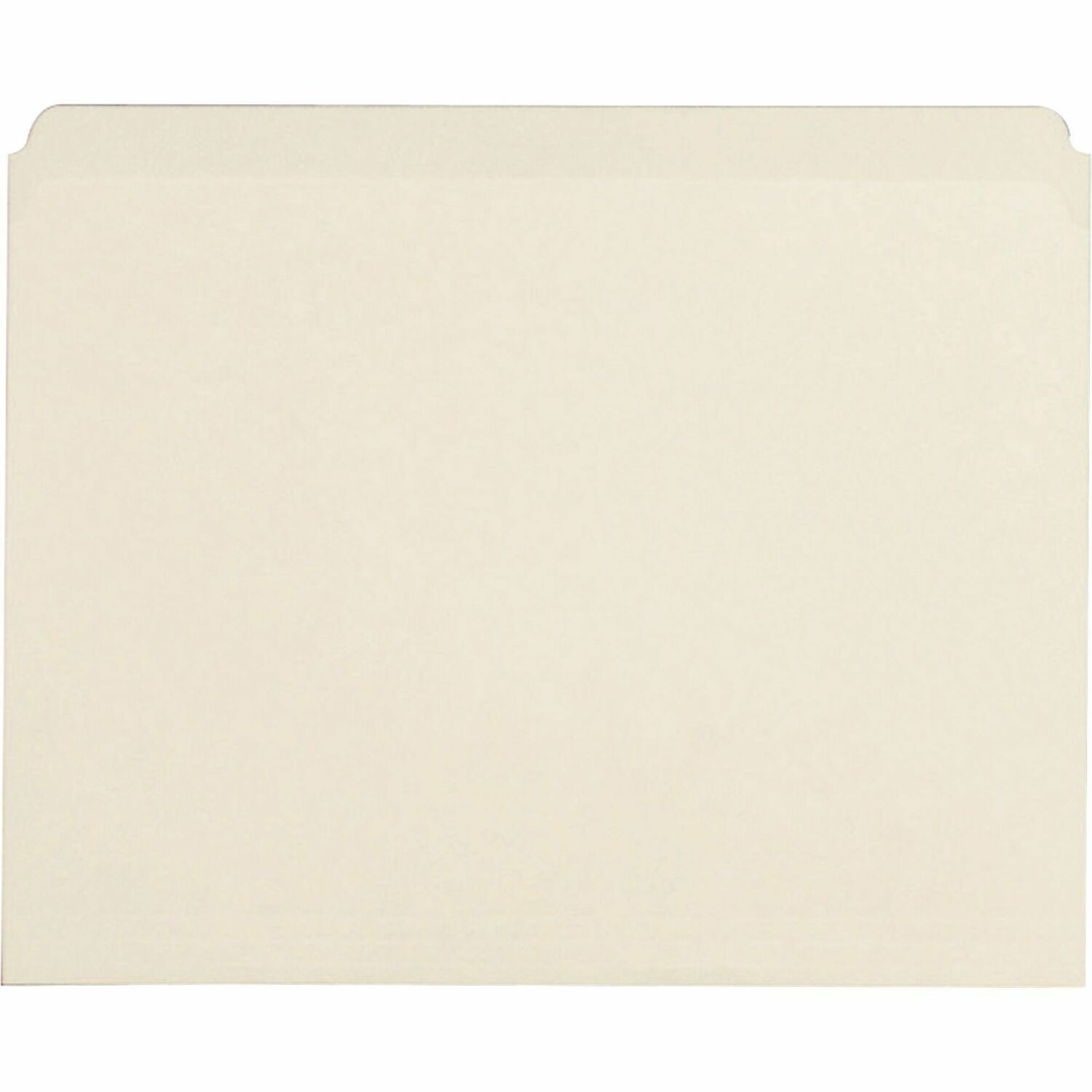 Business Source Straight Tab Cut Letter Recycled Top Tab File Folder (43565)