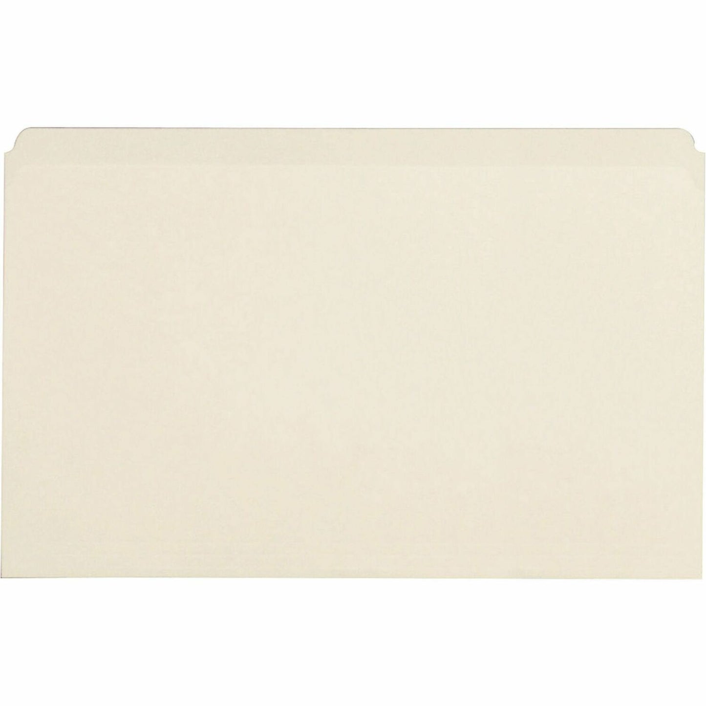 Business Source Straight Tab Cut Legal Recycled Top Tab File Folder (43566)