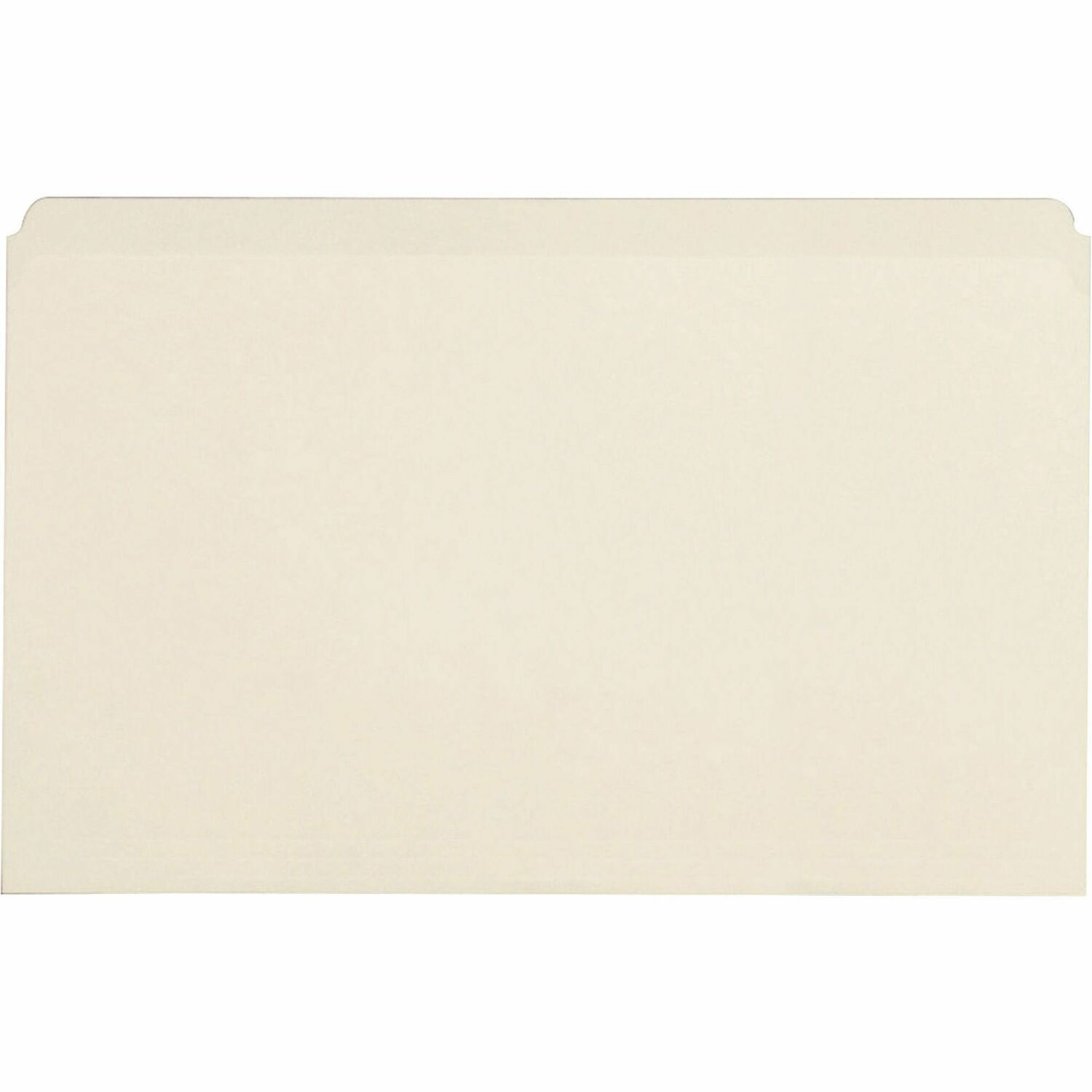 Business Source Straight Tab Cut Legal Recycled Top Tab File Folder (43566)