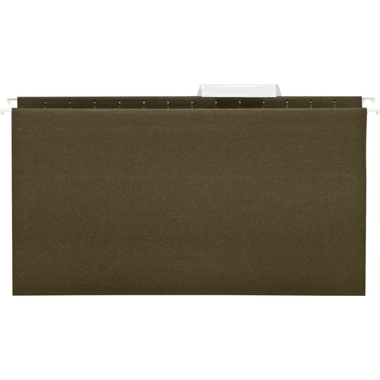 Business Source 1/3 Tab Cut Legal Recycled Hanging Folder (43569)