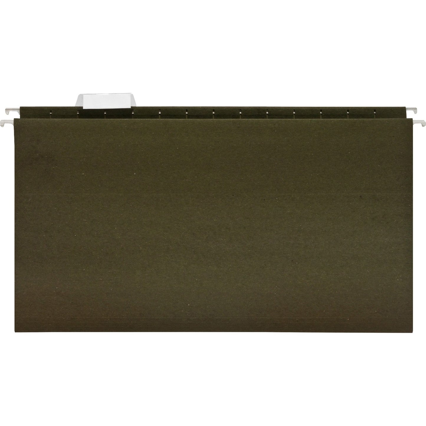Business Source 1/5 Tab Cut Legal Recycled Hanging Folder (43570)