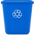 Genuine Joe 28-1/2 Quart Recycle Wastebasket (57257)