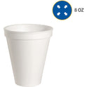 Genuine Joe 8 oz Hot/Cold Foam Cups (58550)