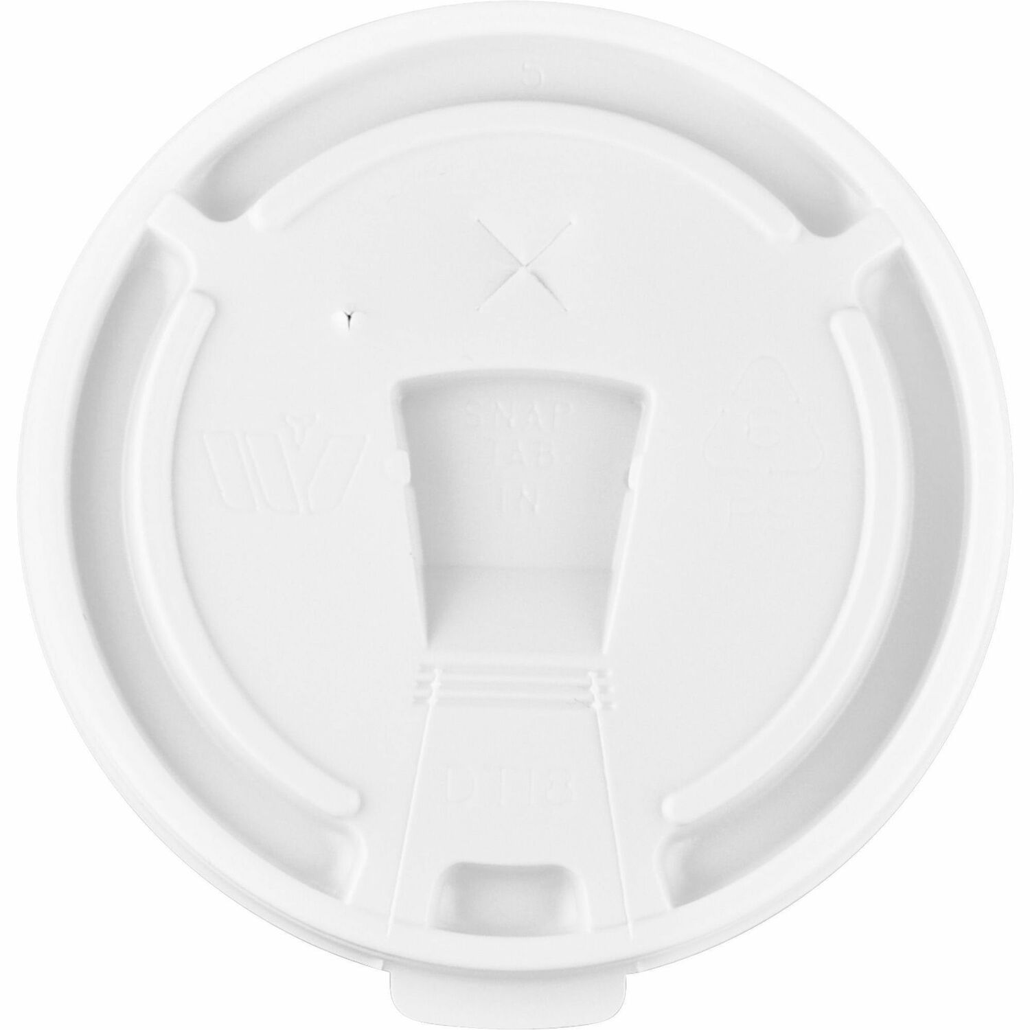 Genuine Joe 12oz-24oz Hot/Cold Foam Cup Lids (58555)