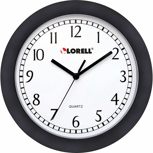 Lorell 9" Round Wall Clock (60987)