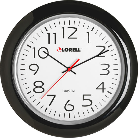 Lorell 13-1/4" Round Wall Clock (60989)