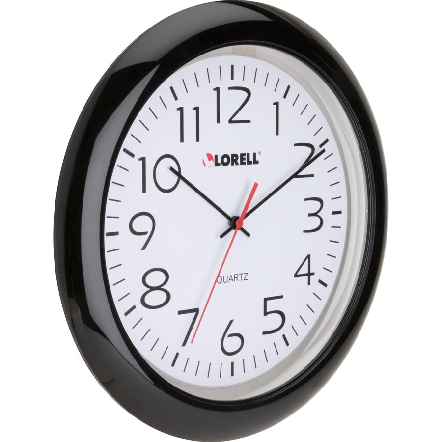 Lorell 13-1/4" Round Wall Clock (60989)