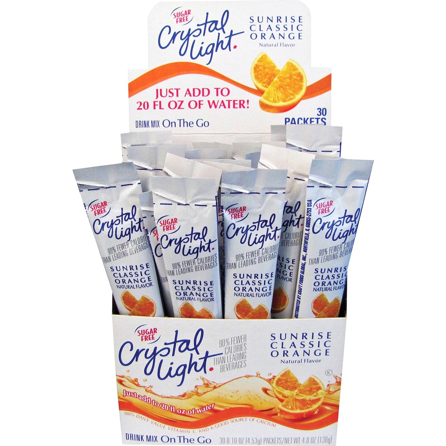 Crystal Light On-The-Go Orange Mix Sticks (GEN00504)