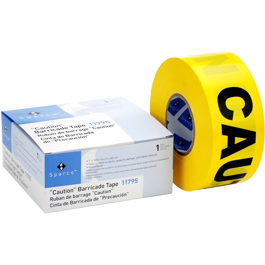 Sparco Caution Barricade Tape (11795)