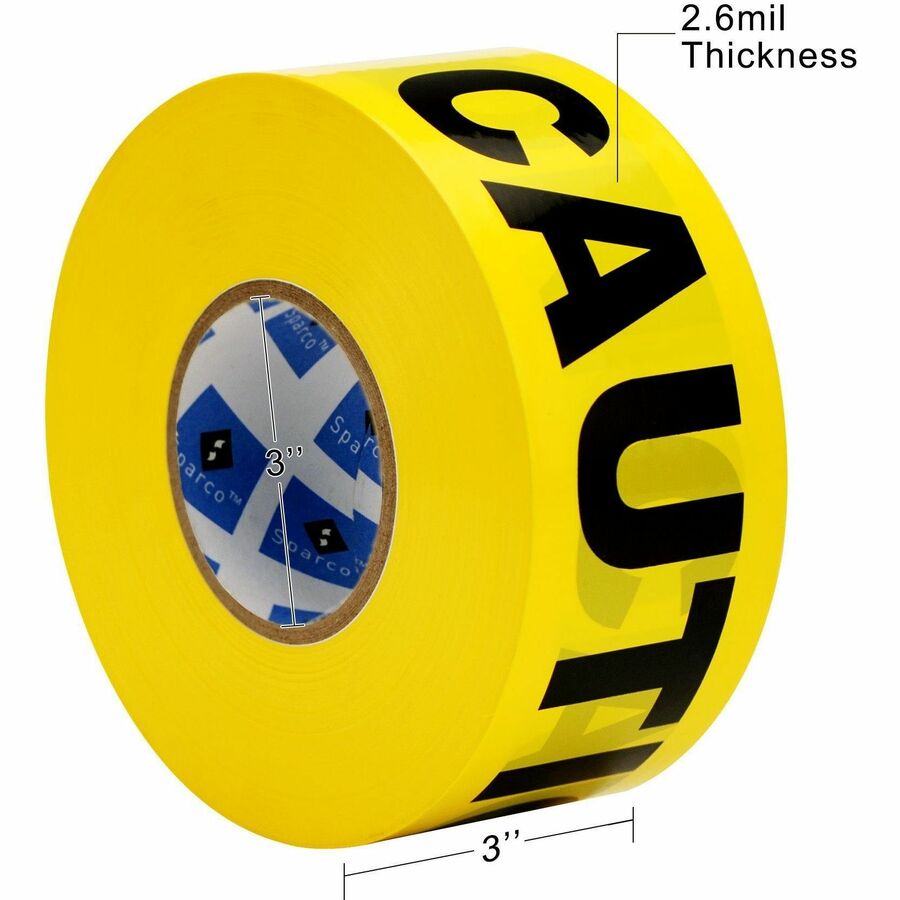 Sparco Caution Barricade Tape (11795)