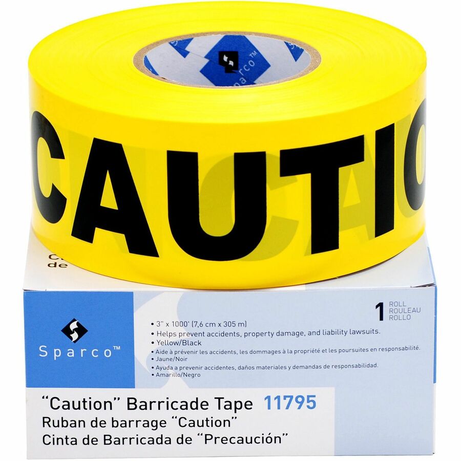 Sparco Caution Barricade Tape (11795)