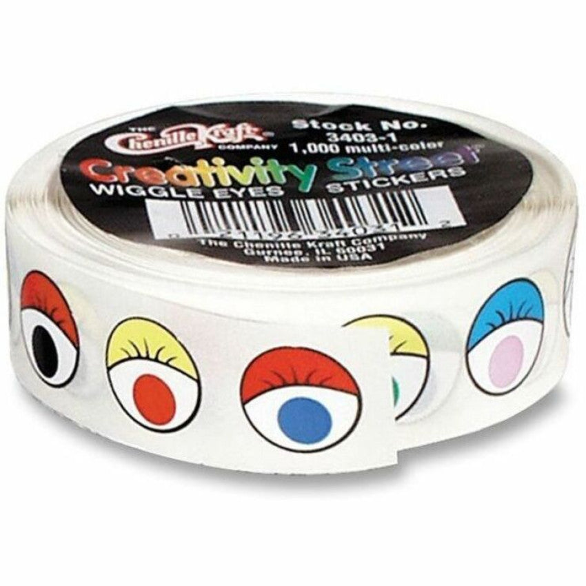 Creativity Street Wiggle Eyes Stickers (340301)