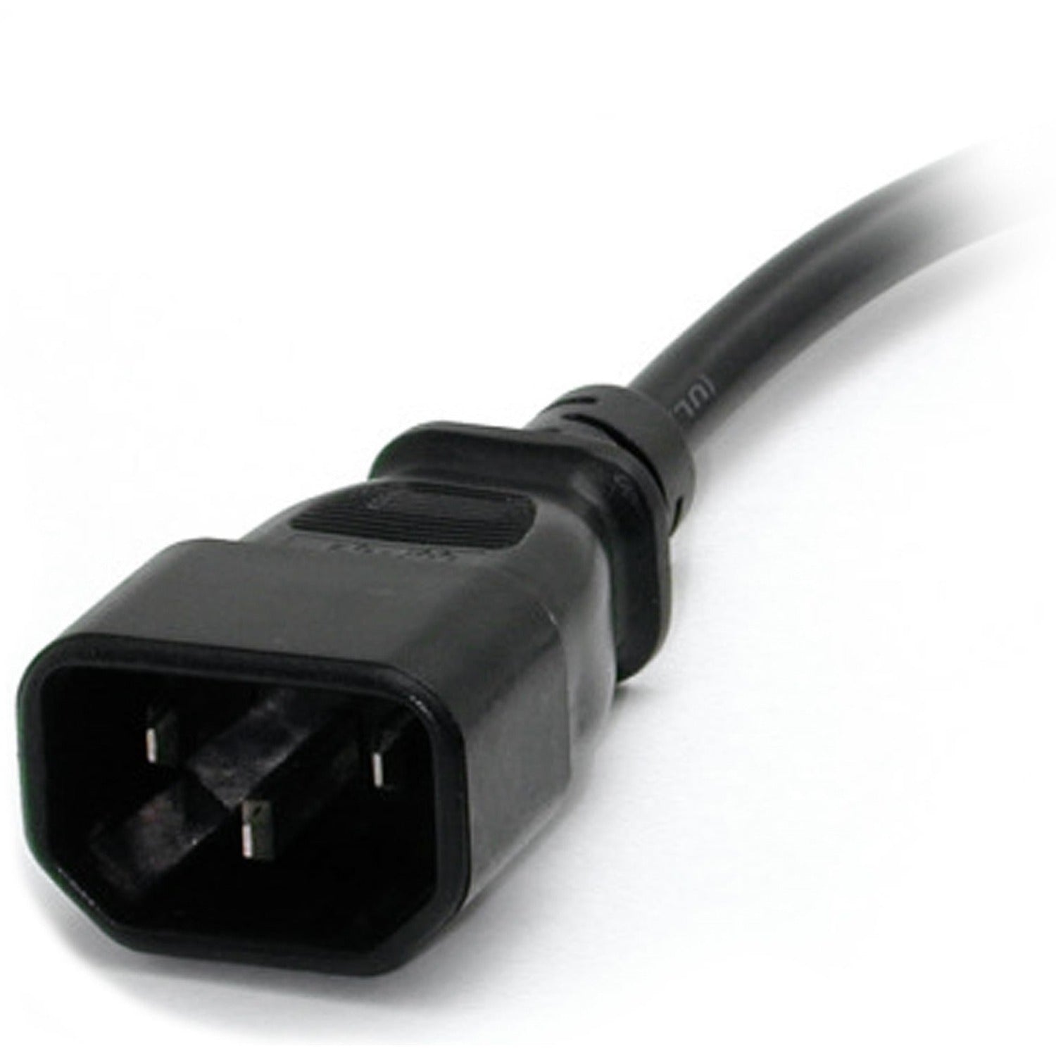StarTech 1ft Power Extension Cord C14 To 5-15r (PAC100)