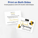 Avery(R) Printable Postcards, 4.25" x 5.5" , Textured White, 120 Blank Postcards for Inkjet and laser Printers (3380) (03380)