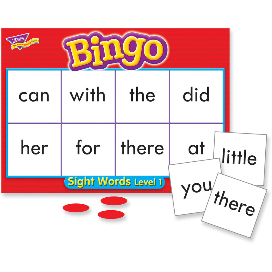 Trend Sight Words Bingo Game (T6064)