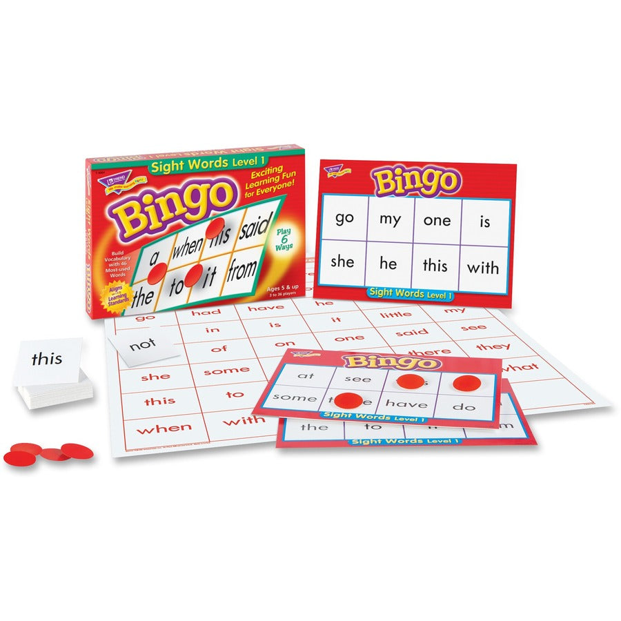 Trend Sight Words Bingo Game (T6064)