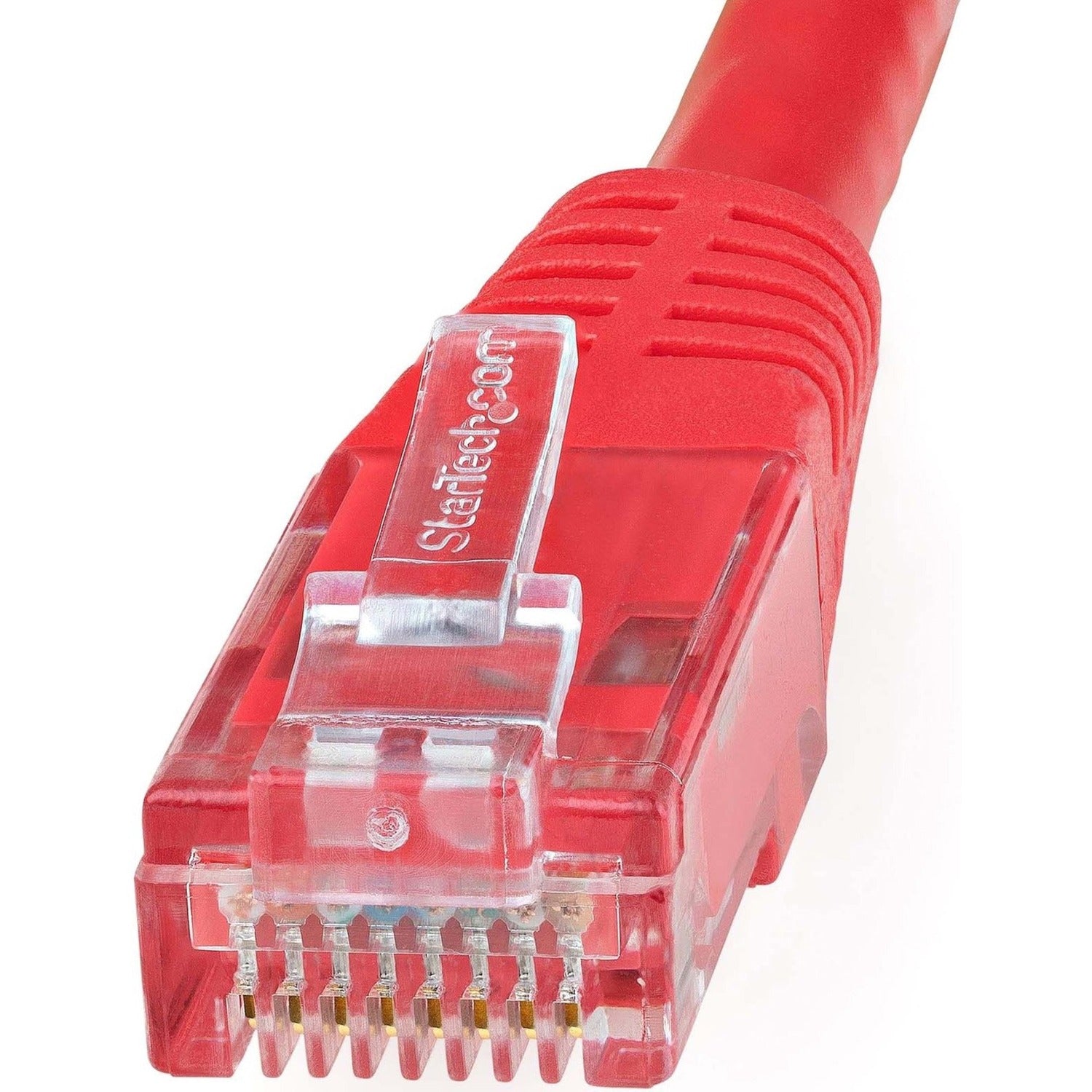 StarTech 10ft Cat6 Ethernet Cable Red Cat 6 Poe (C6PATCH10RD)