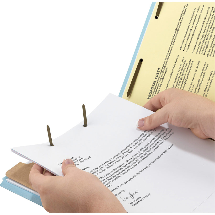 Smead 2/5 Tab Cut Letter Recycled Classification Folder (13721)