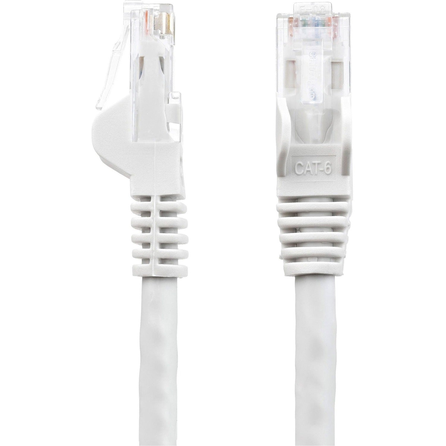 StarTech 10ft Cat6 Ethernet Cable White 100w Poe (N6PATCH10WH)