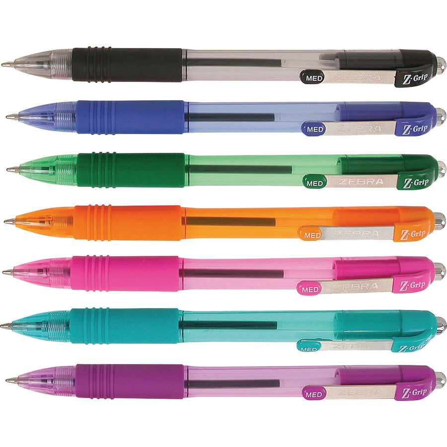 Zebra Z-Grip Retractable Ballpoint Pens (22276)