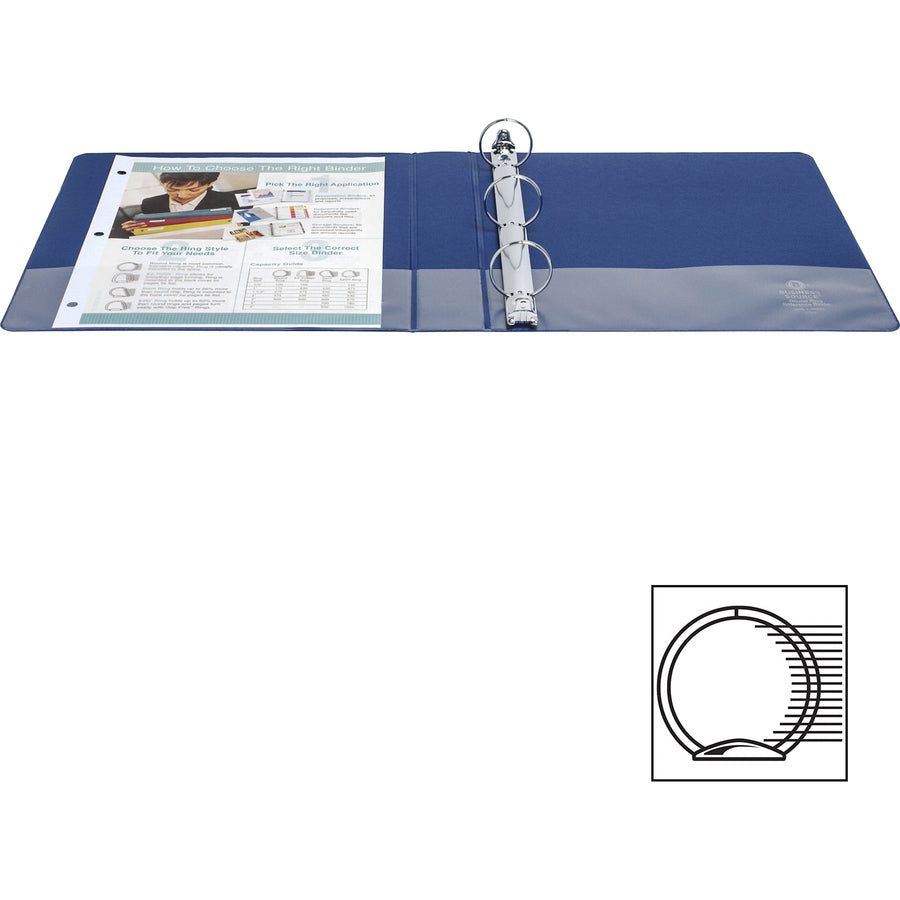 Business Source Basic Round Ring Binders (28551)