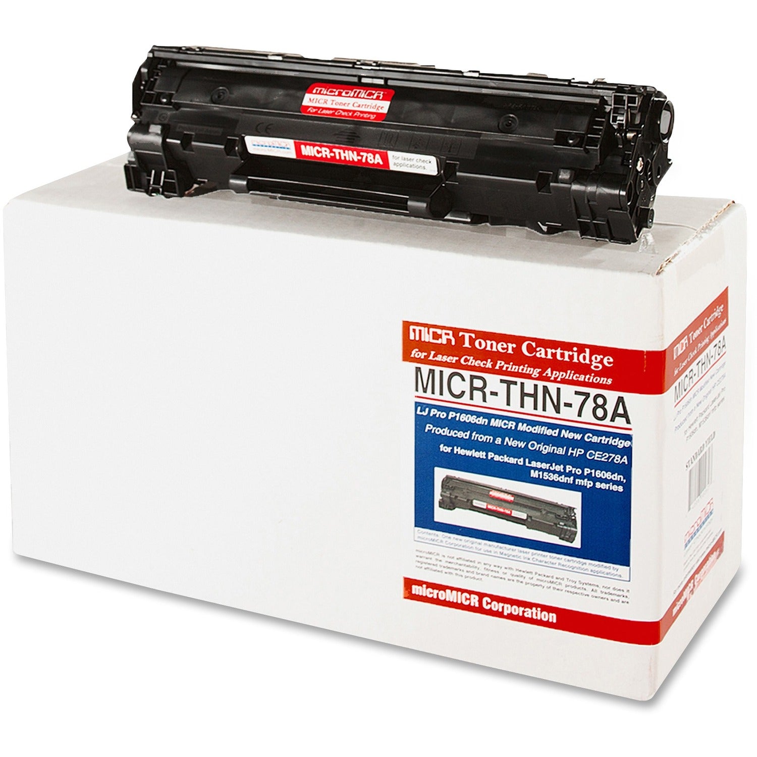 microMICR MICR Toner Cartridge - Alternative for HP (MICRTHN78A)