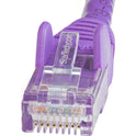 StarTech 25ft Cat6 Ethernet Cable Purple 100w Poe (N6PATCH25PL)