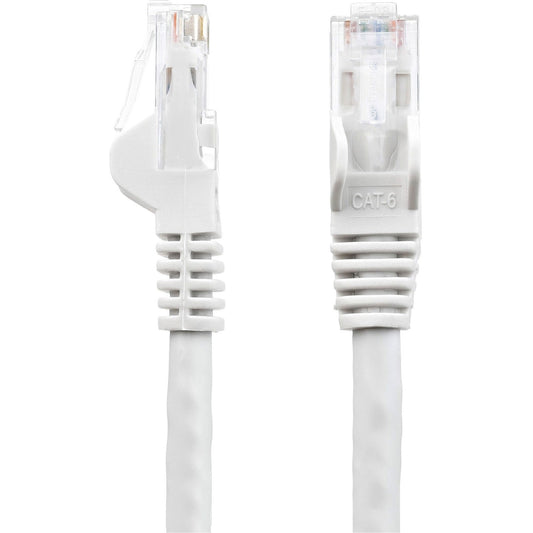 StarTech 25ft Cat6 Ethernet Cable White 100w Poe (N6PATCH25WH)