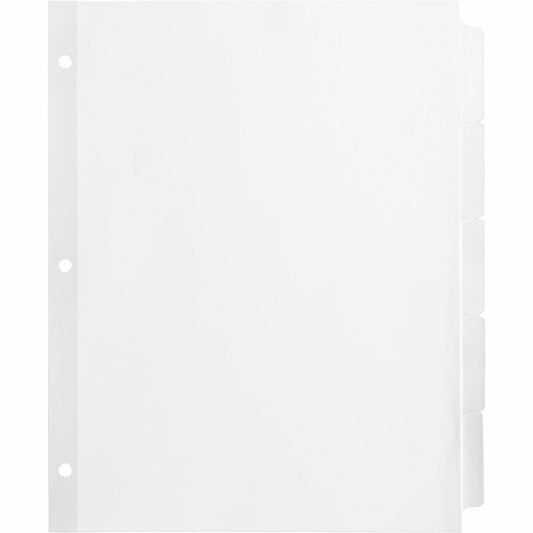Business Source Reinforced Hole Punched Indexes (36683)