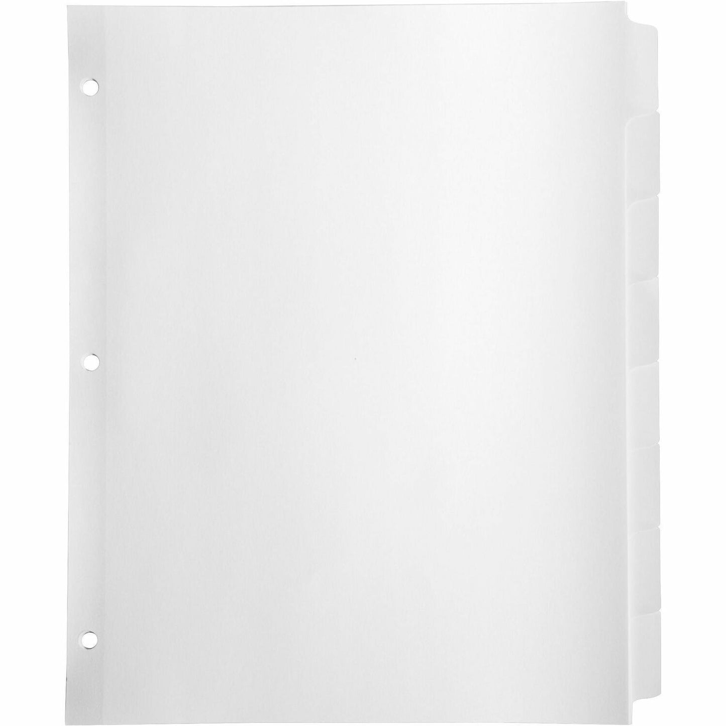 Business Source Reinforced Hole Punched Indexes (36684)