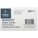 Business Source Ruled Index Cards (65259)