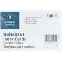 Business Source Ruled Index Cards (65261)