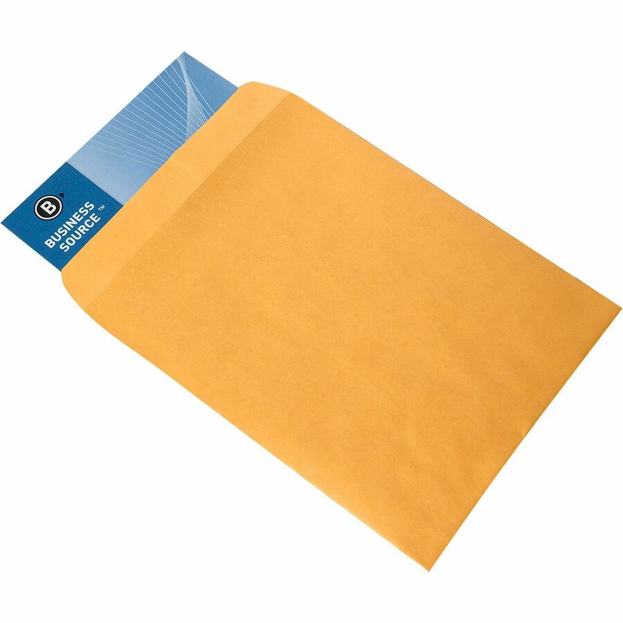 Business Source Kraft Gummed Catalog Envelopes (42100)