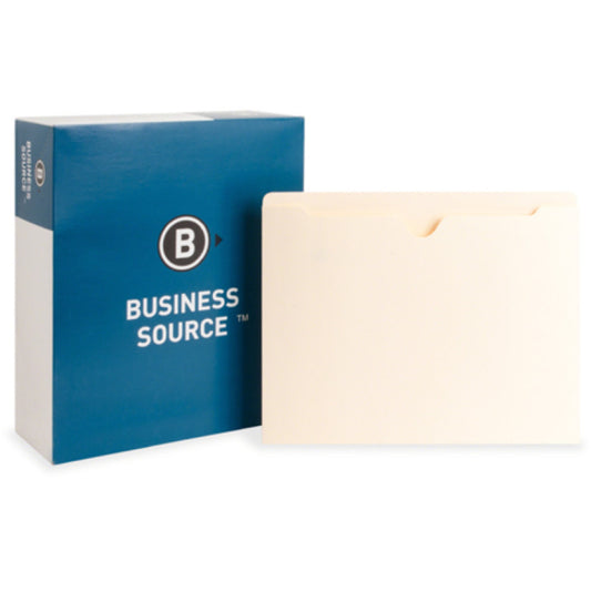 Business Source Letter Recycled File Pocket (65796)