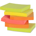 Business Source Repositionable Neon Notes (16451)