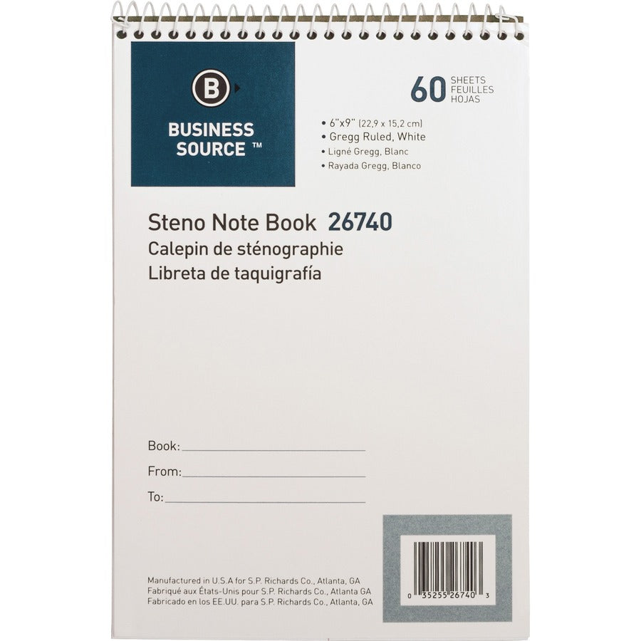 Business Source Steno Notebook (26740)