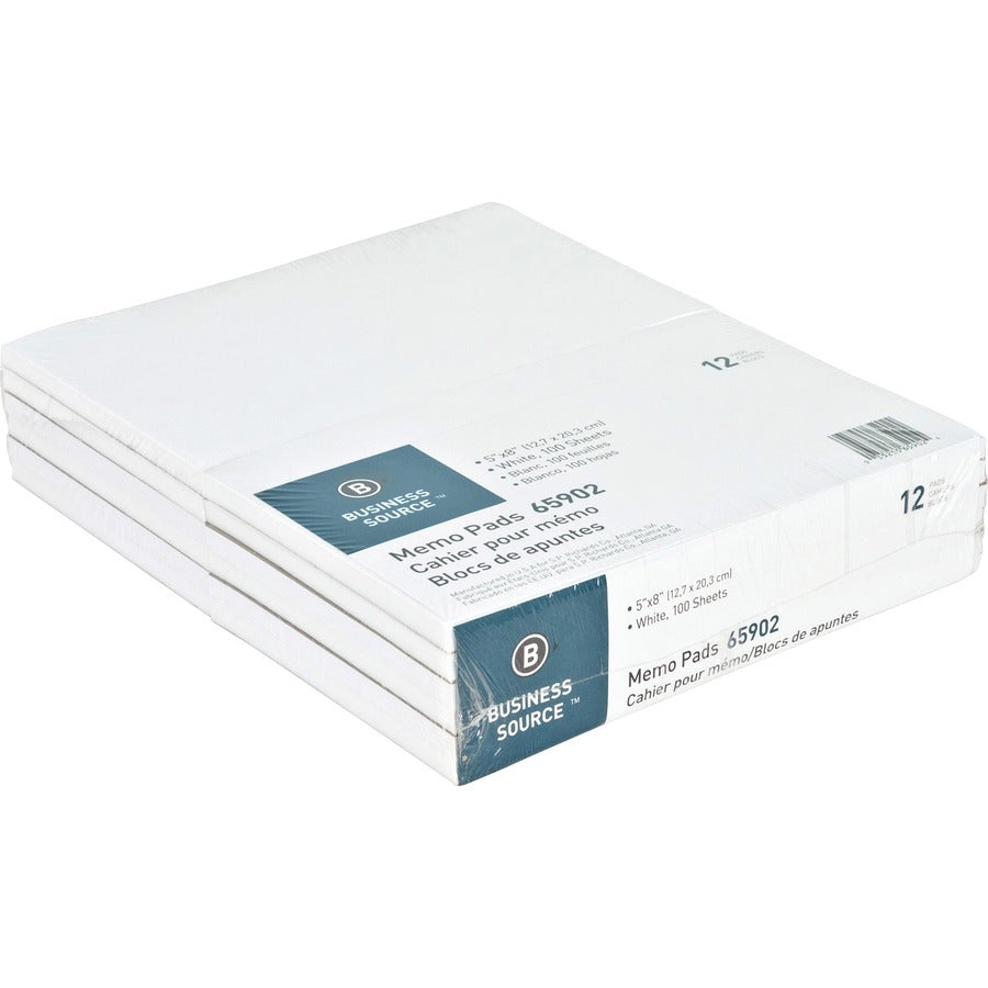 Business Source Plain Memo Pads (65902)